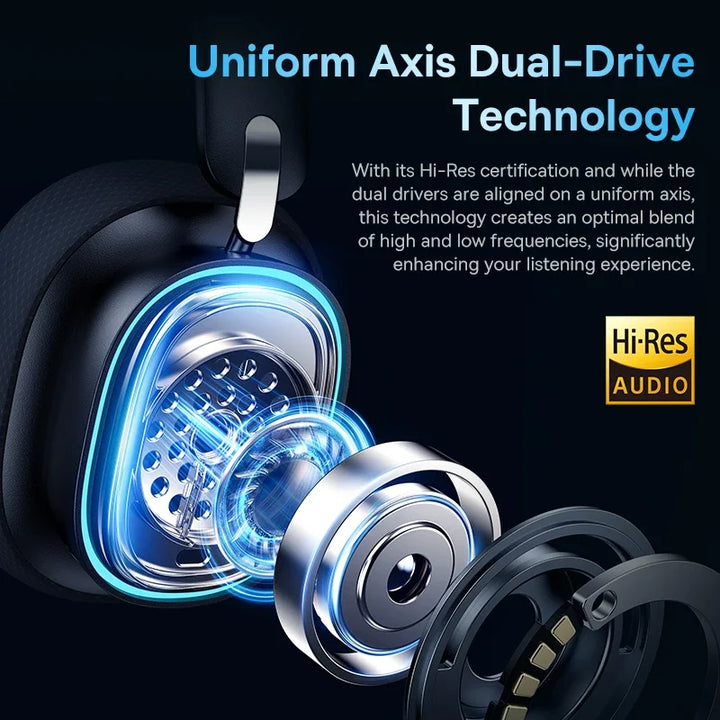 Headphones with microphone Wireless RGB gaming - BASEUS GH02