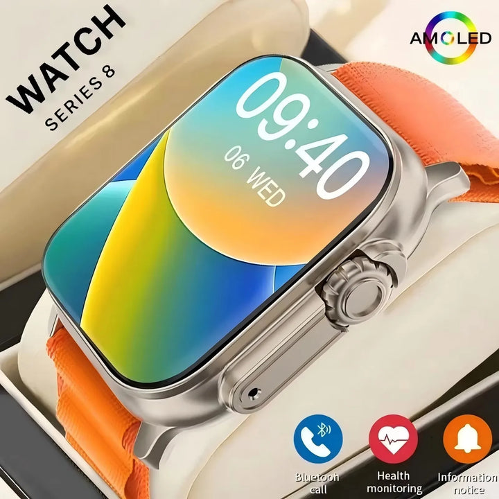 T900 Ultra 2 Pro Smartwatch – 49mm Display, Bluetooth Calls & NFC