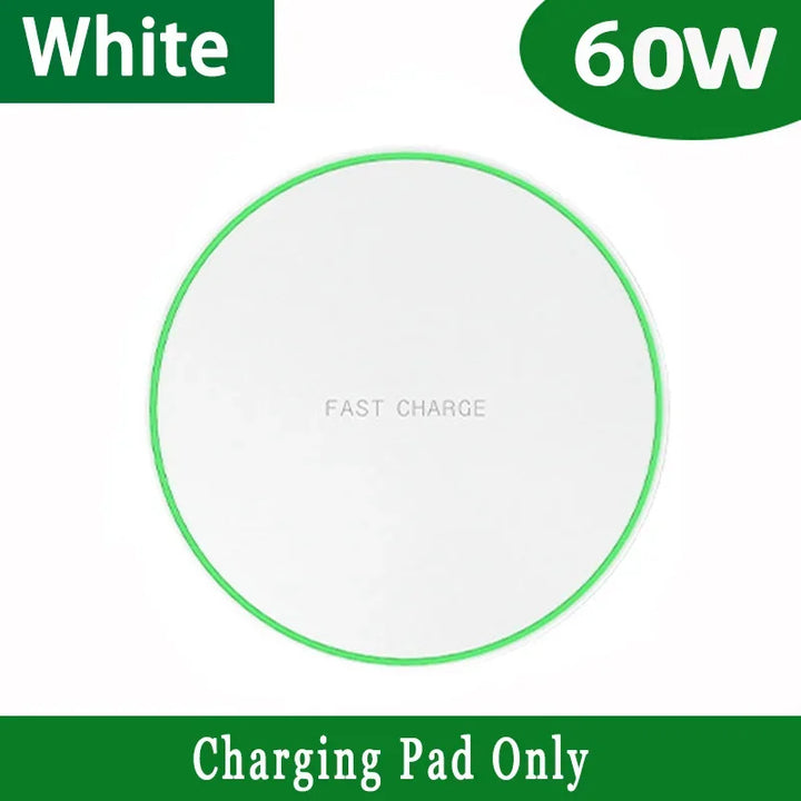 Fast Wireless Charging Pad – Compatible with iPhone & Samsung