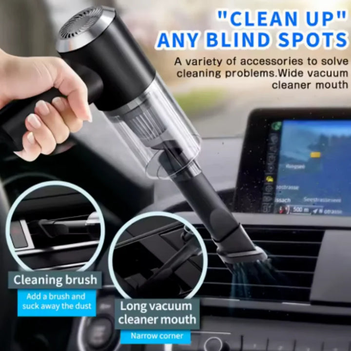 Cordless Portable Car Vacuum - 9000Pa