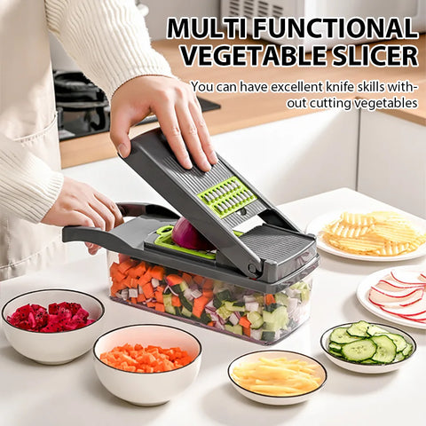 Multifunctional Vegetable Chopper 16-in-1