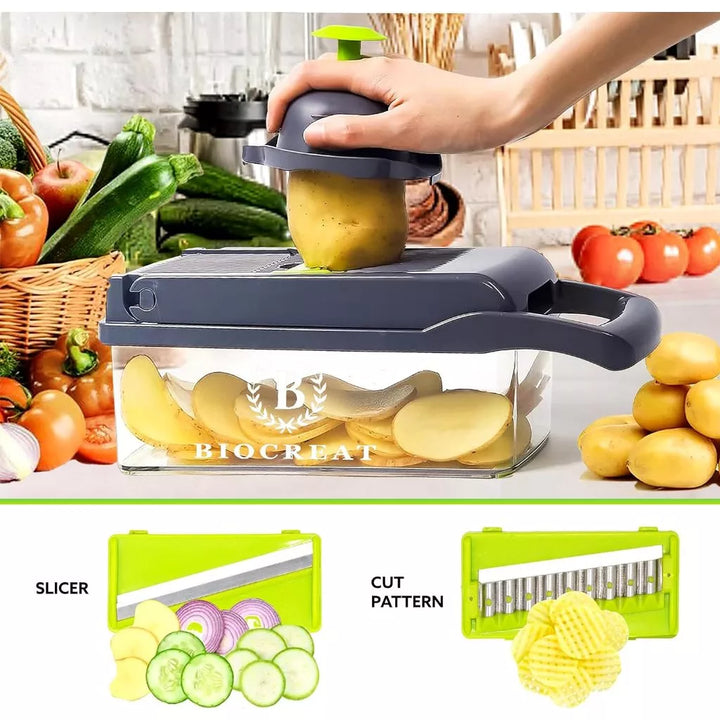 Multifunctional Vegetable Chopper 16-in-1