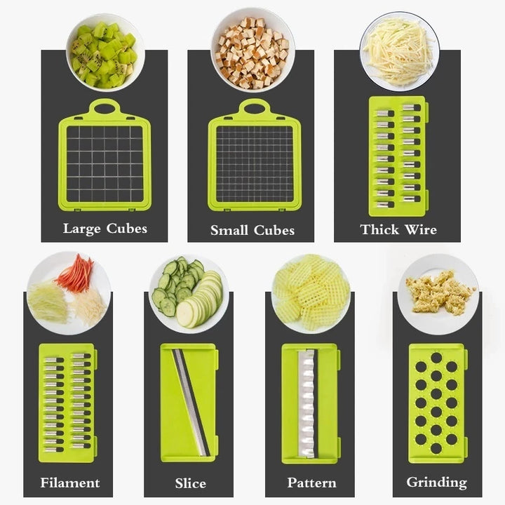 Multifunctional Vegetable Chopper 16-in-1