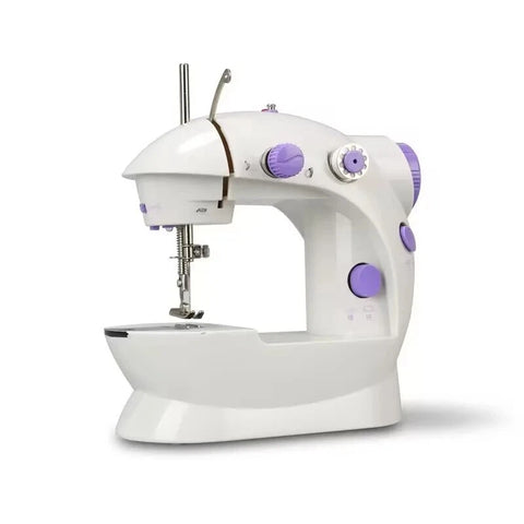 Compact Sewing Machine 202 – With Built-In Light, Cutter & Foot Pedal